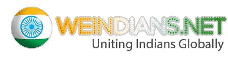 WeIndians: Uniting Indians Globally Logo